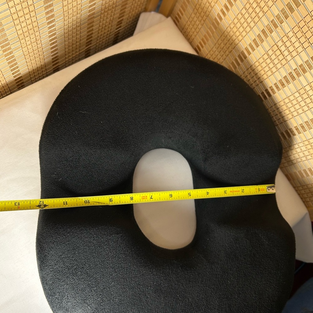Black Donut Seat Cushion - Picture 8 of 8